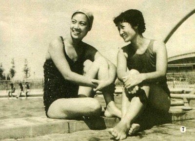 杨静的写真-秦文和杨静。