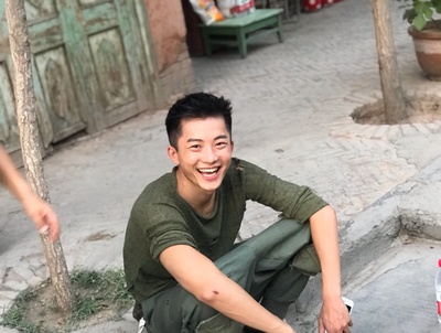 郭权赐的写真-郭权赐《昆仑归》拍摄...