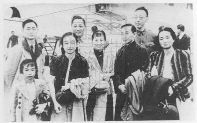 林语堂的写真-林语堂及家属已1940...