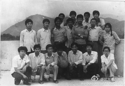 王连葵的写真-1983年5月，1982级...