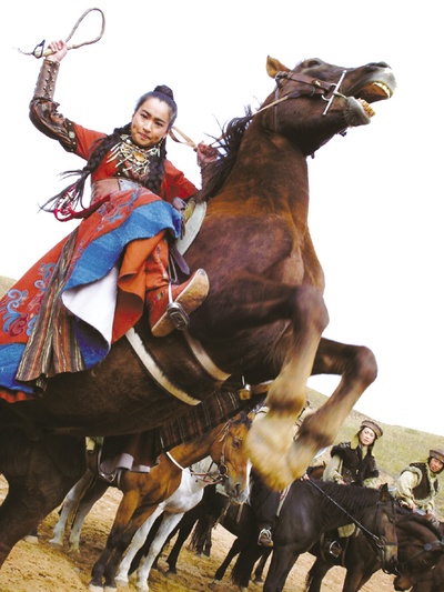 乌兰其其格的写真