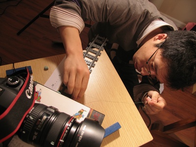 李智勇的写真-定格动画拍摄