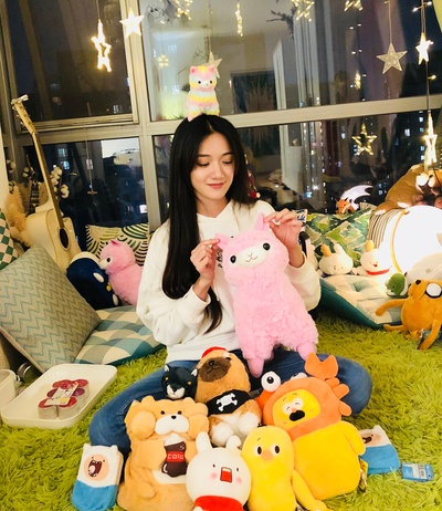 方楚彤的写真-一堆LLJ的公仔