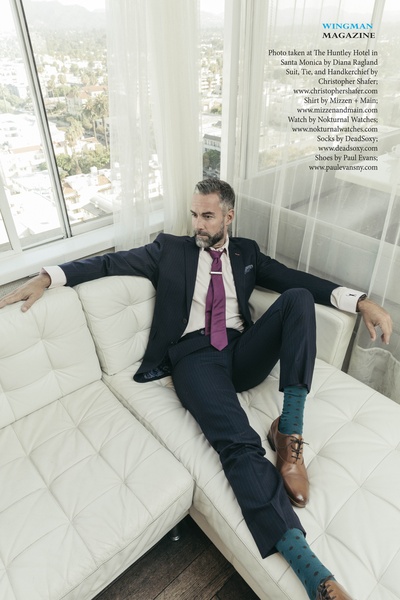 杰伊·哈灵顿的写真-wingman magazine