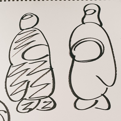 相羽亚衣奈的写真-某次直播玩太空狼人杀...