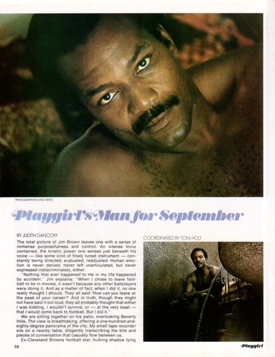 吉姆·布朗的写真