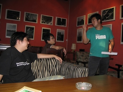 姜虎章的写真-《鼻涕虫》排练