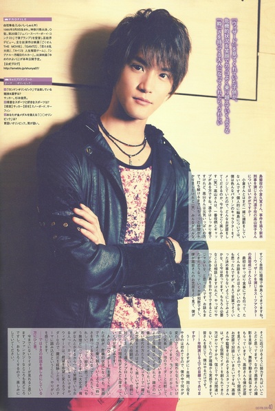 白石隼也的写真