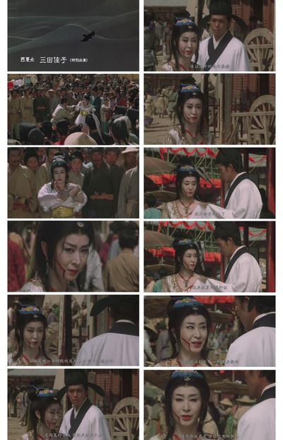 三田佳子的写真-《敦煌》中的西夏女