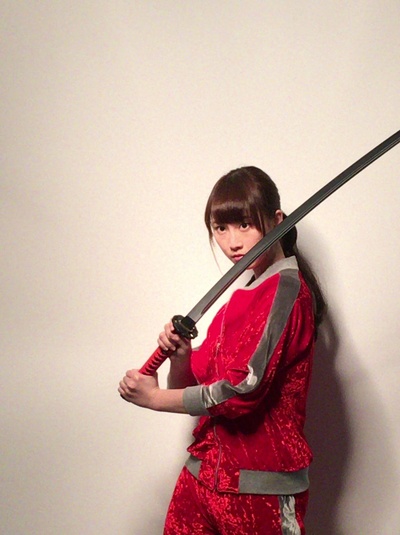 松井玲奈的写真-新·幕末纯情传