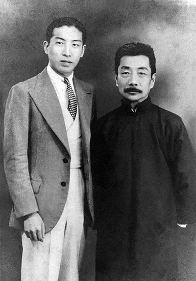 姚克的写真-1933年5月26日 鲁迅...