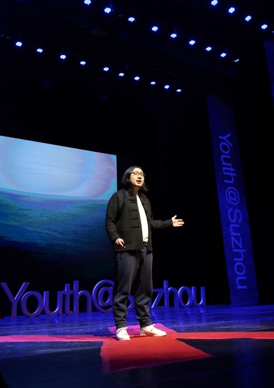 王朝焜的写真-tedx 演讲