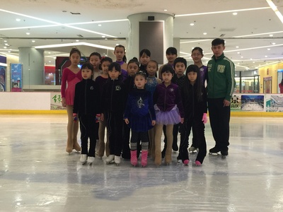 赵姝婷的写真-滑冰宣传照