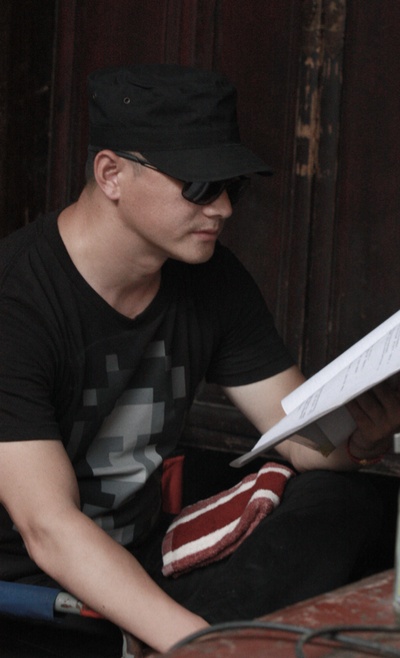 易寒的写真-易寒导演工作照