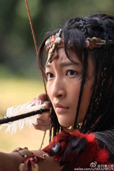 曲双双的写真-电视剧《大舜》饰 圣...