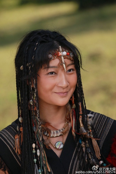 曲双双的写真-电视剧《大舜》饰 圣...