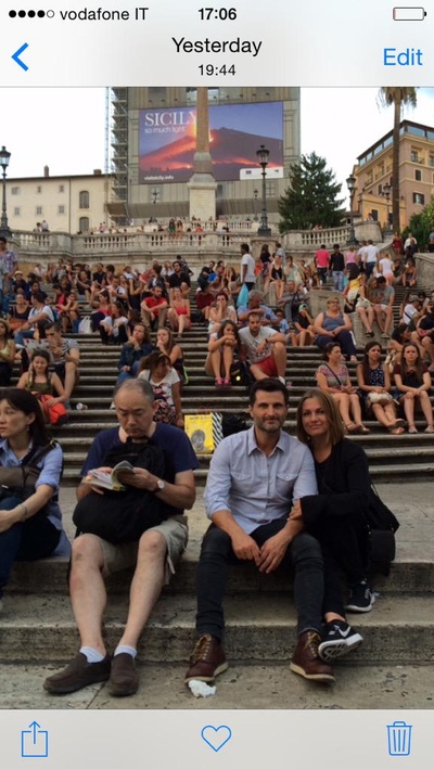 西蒙内·拉赫比比的写真-20150825罗马度假