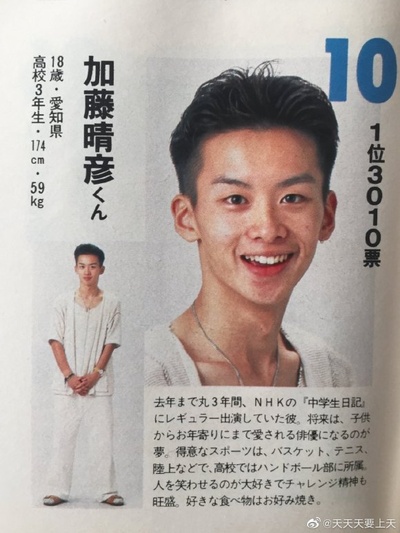 加藤晴彦的写真