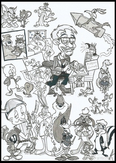 查克·琼斯的写真