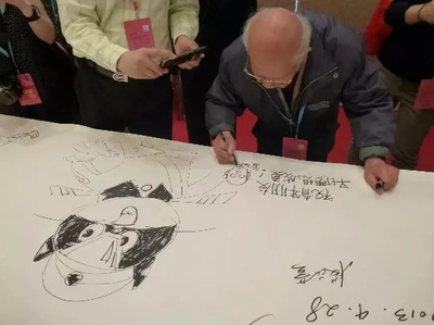 戴铁郎的写真-手绘黑猫警长...