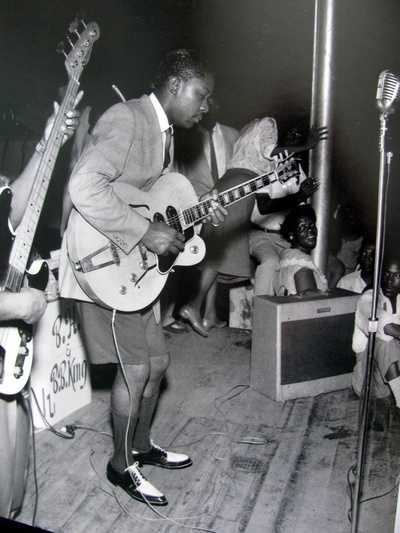 B.B. King的写真-1950年，孟菲斯Mem...