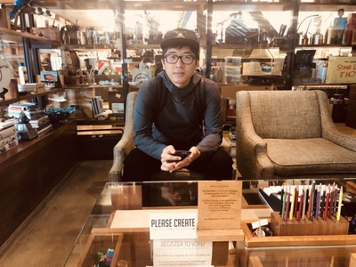 任文的写真-坏机器人制片公司开会