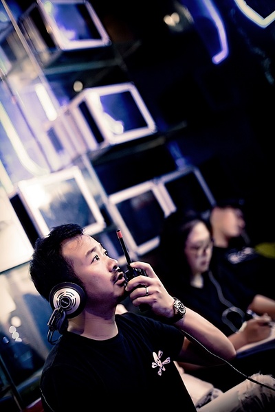 刘璋牧的写真-执导现场