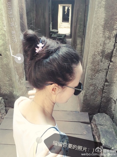 玖月晞 的写真-2015年吴哥窟旅游http...