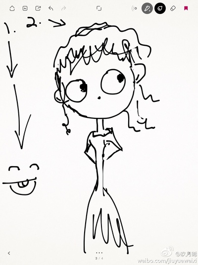 玖月晞 的写真-自画像https://weibo.c...