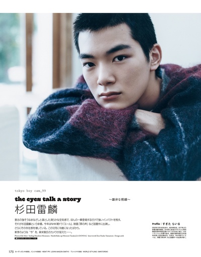 杉田雷麟的写真