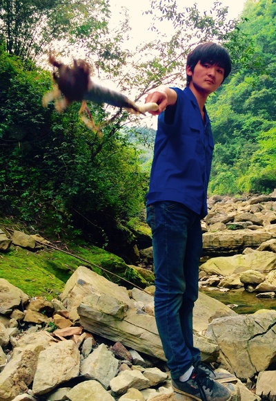 唐伟的写真-跟组拍摄央视《他们创...