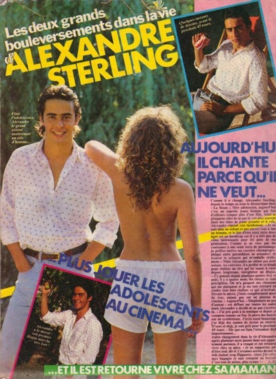 亚历山大·斯特林的写真