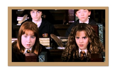 埃莉诺·哥伦布的写真-与赫敏一起上课！