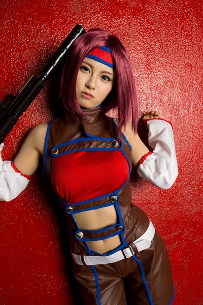 松冈千菜的写真