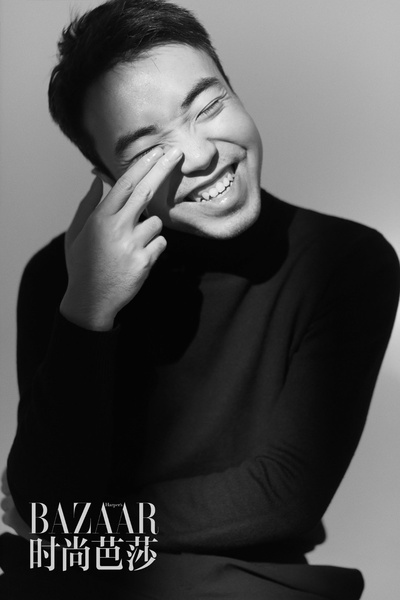 黄梓的写真-时尚芭莎2021年1月刊...
