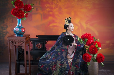 邢昀的写真-邢昀古装