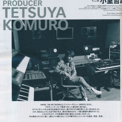 小室哲哉的写真-MEN'S NONNO 2012...