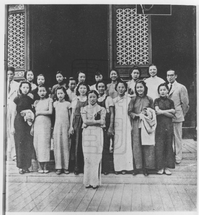 方沛霖的写真-新华影业公司歌舞组全...