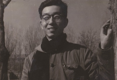 许镜清的写真-年轻时的许镜清先生