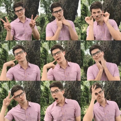 米克·通拉亚的写真-模仿非主流杀马特少女...