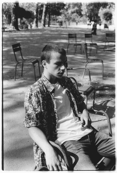 菲利克斯·勒费弗尔的写真-i-D by Sam Hellmann