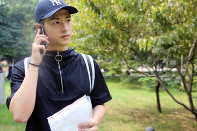 陈泽轩的写真-帅气学长陈泽轩