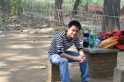 黄俊峰的写真-大学时期的黄俊峰