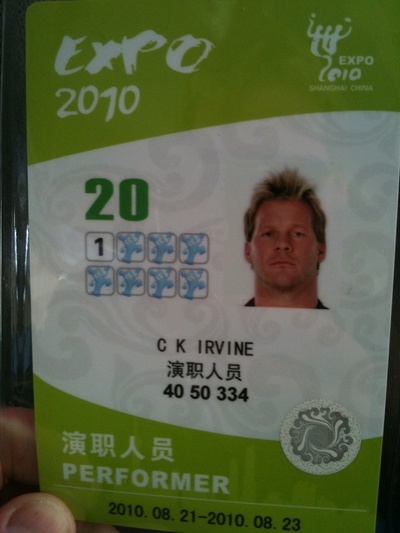 克里斯·杰里科的写真