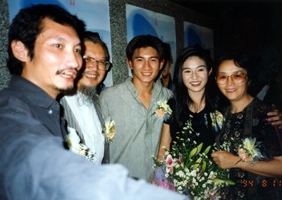 胡伟立的写真-由左至右：徐克、胡伟...