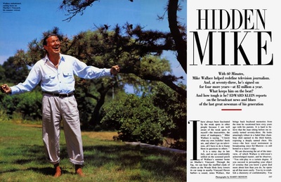 迈克·华莱士的写真