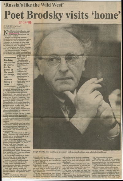 约瑟夫·布罗茨基的写真