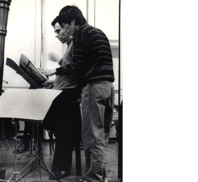 莫五平的写真-1991年莫五平在荷兰