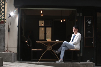 翁子光的写真-香港《東周刊》專訪