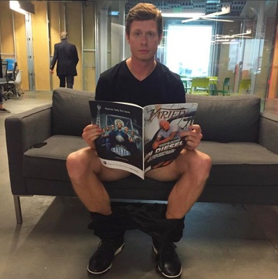 安德雷斯·霍尔姆的写真